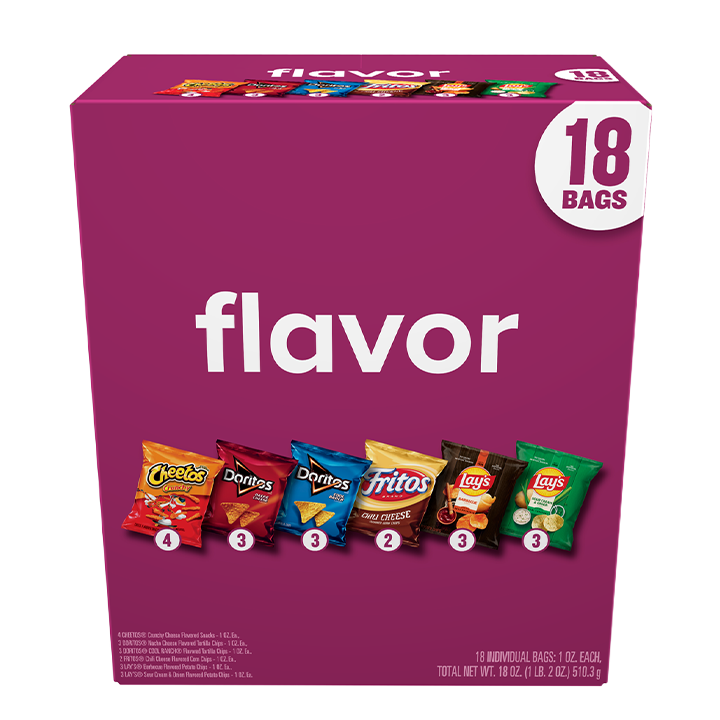 42CT CHEETOS® & DORITOS® MIX | Variety Packs
